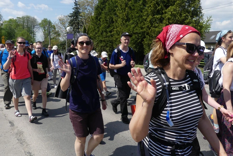 2. Grupa bł. Ks. Michała Sopoćki w drodze do Łagiewnik - 2025