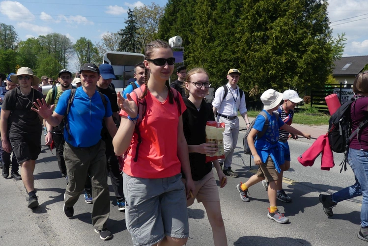 2. Grupa bł. Ks. Michała Sopoćki w drodze do Łagiewnik - 2025