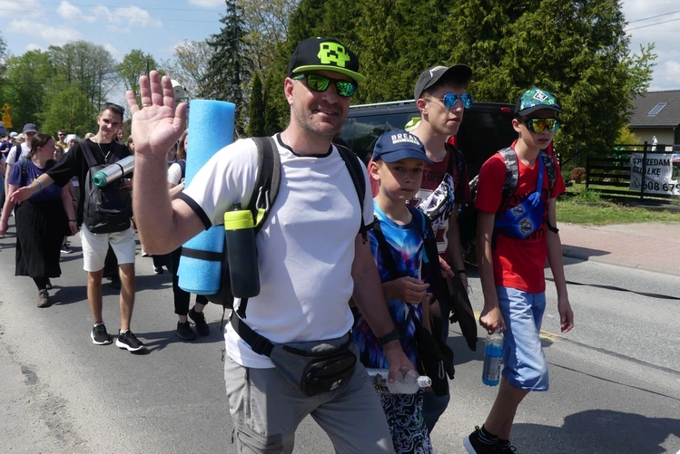 2. Grupa bł. Ks. Michała Sopoćki w drodze do Łagiewnik - 2025