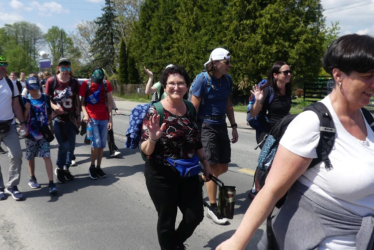 2. Grupa bł. Ks. Michała Sopoćki w drodze do Łagiewnik - 2025