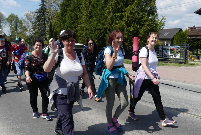 2. Grupa bł. Ks. Michała Sopoćki w drodze do Łagiewnik - 2025