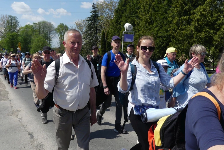 2. Grupa bł. Ks. Michała Sopoćki w drodze do Łagiewnik - 2025