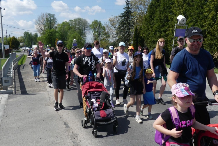 2. Grupa bł. Ks. Michała Sopoćki w drodze do Łagiewnik - 2025