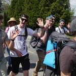 4. Grupa św. abp. Józefa Bilczewskiego w drodze do Łagiewnik - 2025