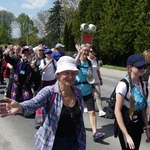 4. Grupa św. abp. Józefa Bilczewskiego w drodze do Łagiewnik - 2025