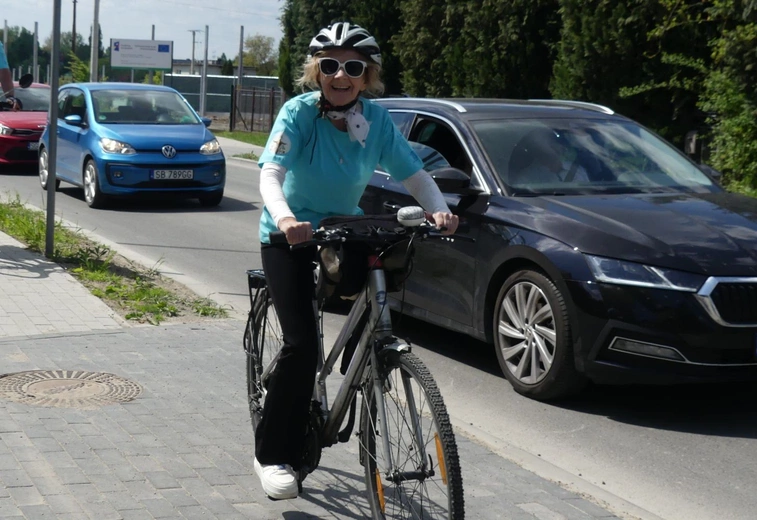 Pielgrzymi rowerowi w drodze do Łagiewnik - 2025