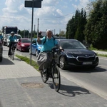 Pielgrzymi rowerowi w drodze do Łagiewnik - 2025