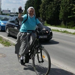 Pielgrzymi rowerowi w drodze do Łagiewnik - 2025