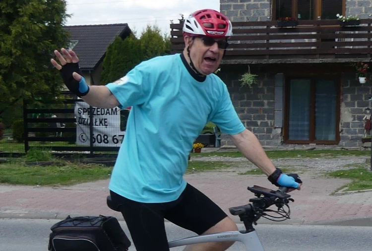 Pielgrzymi rowerowi w drodze do Łagiewnik - 2025