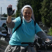 Pielgrzymi rowerowi w drodze do Łagiewnik - 2025