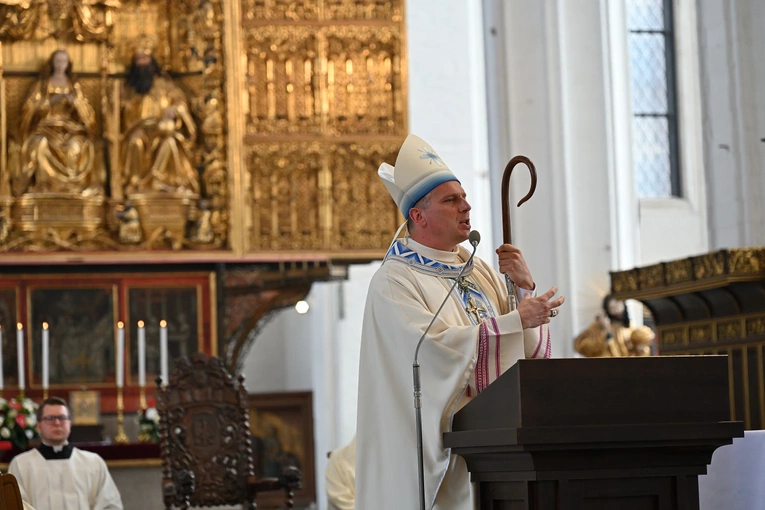 Liturgia 3 maja w bazylice Mariackiej