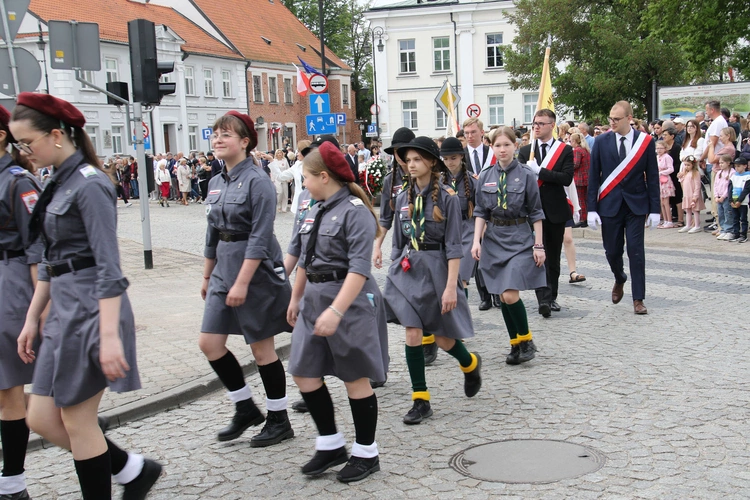 Płock. Obchody Święta Konstytucji Trzeciego Maja