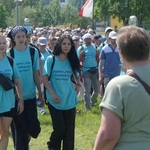 Piesi pielgrzymi u celu: w sanktuariach św. Jana Pawła II i Bożego Miłosierdzia w Łagiewnikach - 2025