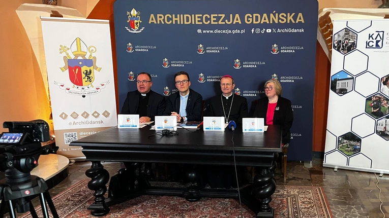 Konferencja prasowa w gdańskiej kurii