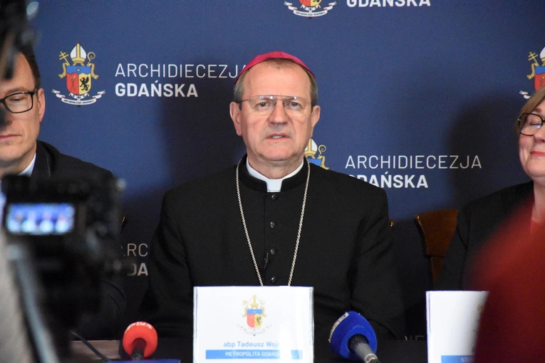 Konferencja prasowa w gdańskiej kurii