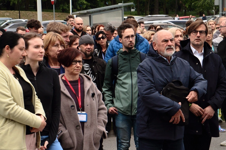 Dzień żałoby w Szpitalu Uniwersyteckim w Krakowie