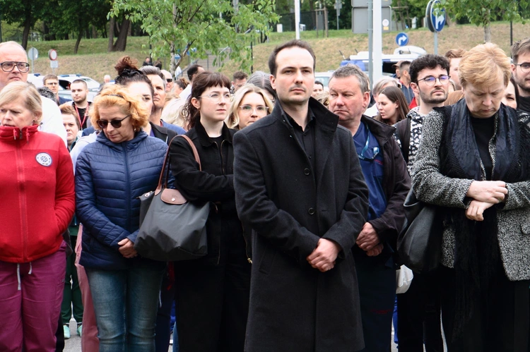 Dzień żałoby w Szpitalu Uniwersyteckim w Krakowie
