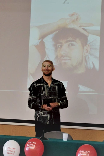 Stefan Osztreicher, ambasador DKMS, opowiedział o swoim zmaganiu z białaczką.