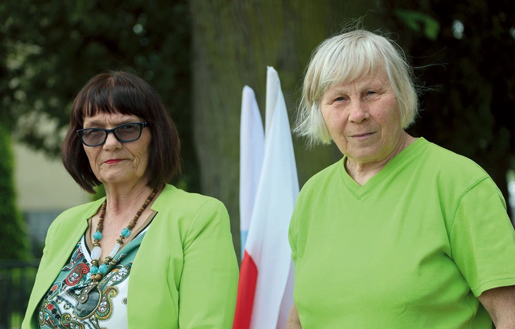 Joanna Krzempek i Józefa Krzak (z prawej). 