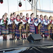 Radosne Nutki  w czasie występu. 