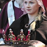 Głównym punktem programu była inscenizacja koronacji Bolesława Chrobrego. 