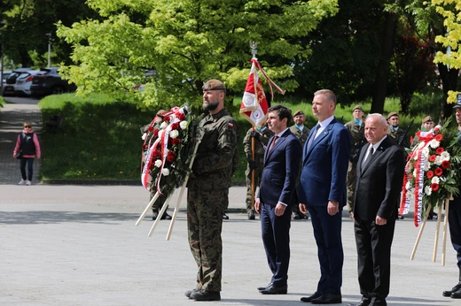 Uroczystości zakończenia II Wojny Światowej w Katowicach