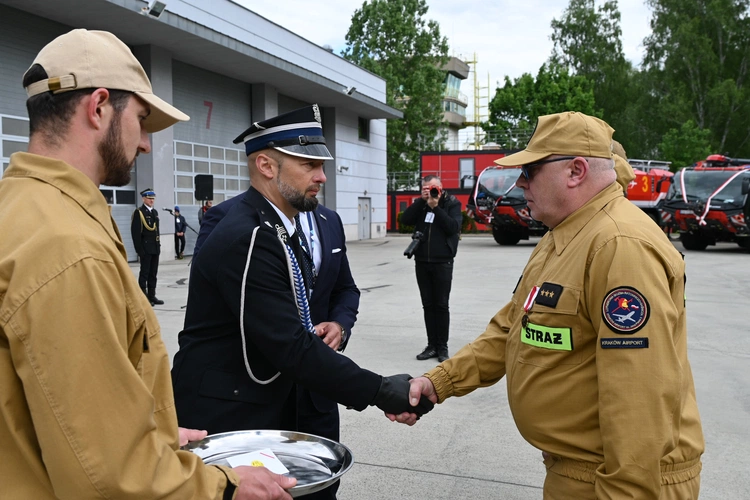 Dzień Strażaka w Kraków Airport