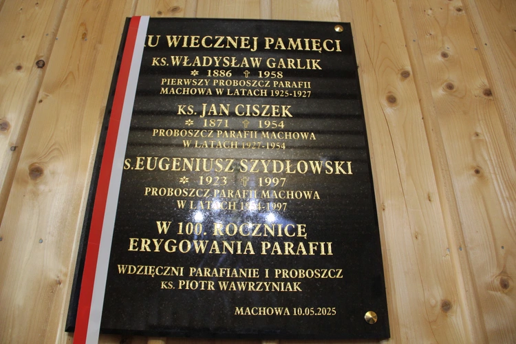 Machowa. Jubileusz 100-lecia parafii