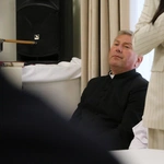 Stara Wrona. Msza św. i poświęcenie figury Matki Bożej z Zakładzie Opiekuńczo-Leczniczym