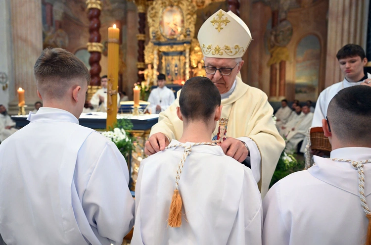 Pielgrzymka ministrantów do Skrzatusza