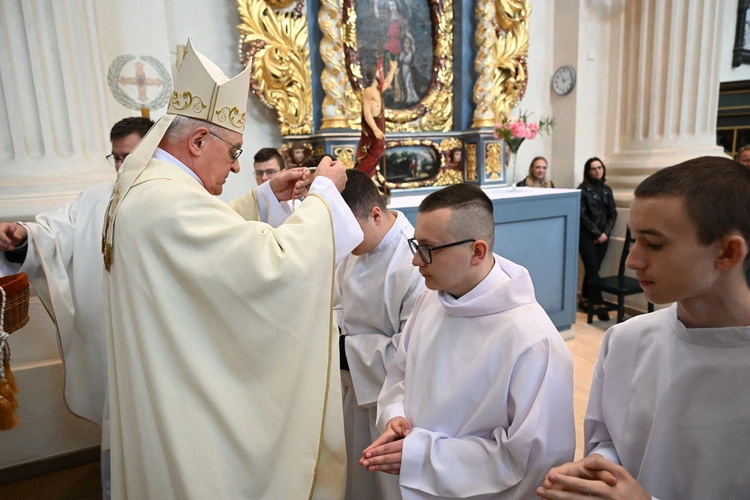 Pielgrzymka ministrantów do Skrzatusza