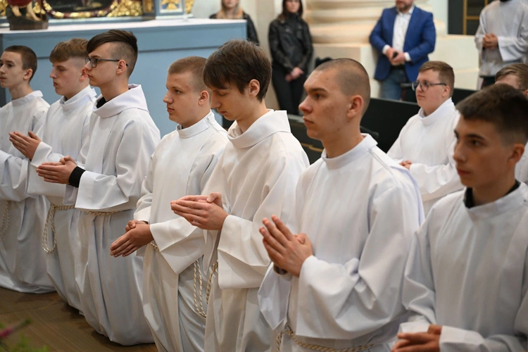 Pielgrzymka ministrantów do Skrzatusza