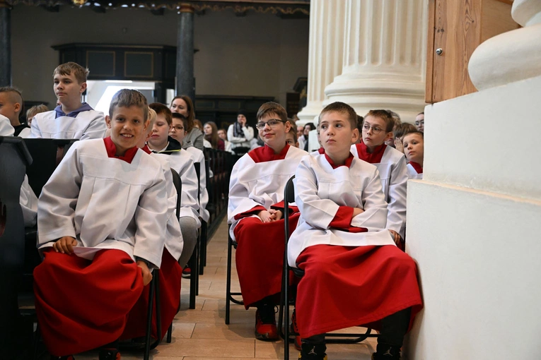 Pielgrzymka ministrantów do Skrzatusza