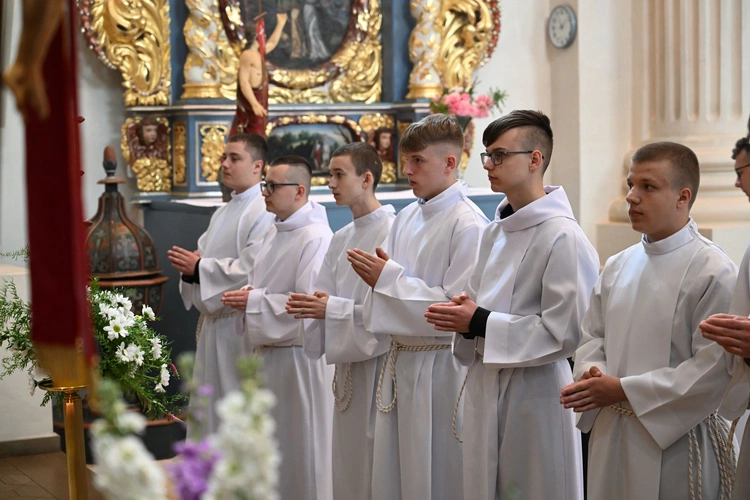 Pielgrzymka ministrantów do Skrzatusza