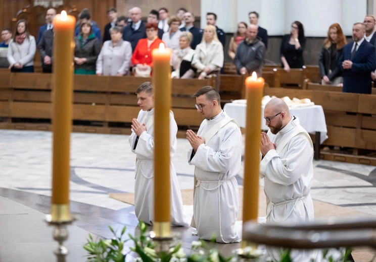 Święcenia prezbiteratu w katowickiej katedrze Chrystusa Króla