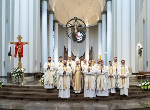 Święcenia prezbiteratu w katowickiej katedrze Chrystusa Króla