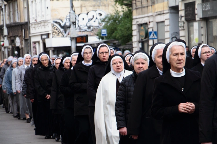 Procesja z Wawelu na Skałkę 2025 