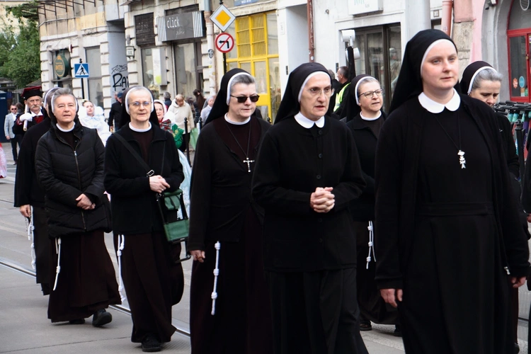 Procesja z Wawelu na Skałkę 2025 