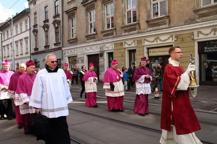 Procesja z Wawelu na Skałkę 2025 