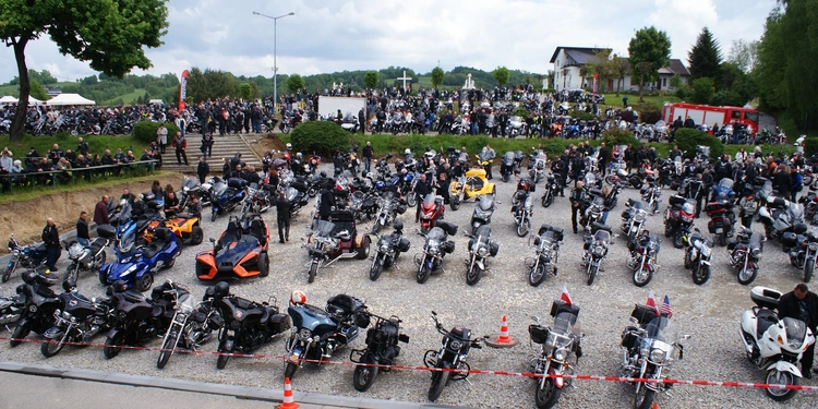 Rozpoczęcie sezonu motocyklowego w Tuchowie