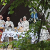 Eucharystii dla pielgrzymów przewodniczył bp Marek Szkudło. 