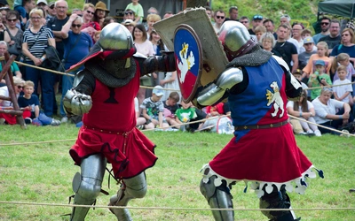  Pokaz walk rycerskich.