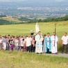 Jedna z dorocznych pielgrzymek z Matką do Syna na Strzyganiec. 