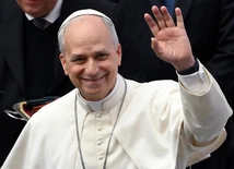 Papież jak zwykle poszedł na obiad do augustianów