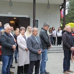 Podlesie Machowskie. Poświęcenie figur Matki Bożej i św. Józefa