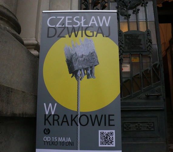 Wystawa twórczości prof. Czesława Dźwigaja w Pałacu Sztuki