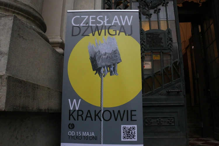 Wystawa twórczości prof. Czesława Dźwigaja w Pałacu Sztuki