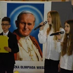 Wojewódzkia Olimpiada Wiedzy o św. Janie Pawle II