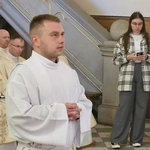 Święcenia diakonatu w koneckiej kolegiacie
