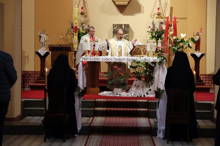 Jubileusz ślubów zakonnych u sióstr pasterek w św. Katarzynie 
